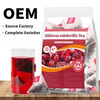 Thé Frais GULI Hibiscus Énergisant aux Herbes Naturelles pour une Peau Éclatante, Blanchissant, Amincissant, Soin de Beauté, 2g*30 Sachets, Qualité Supérieure