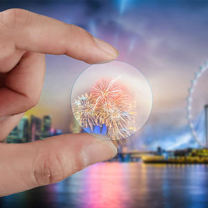 Trendybay verre trempé pour <span class=keywords><strong>Samsung</strong></span> 45MM R840 couverture de montre intelligente verre protecteur d'écran pour Galaxy Watch 3 41MM <span class=keywords><strong>R850</strong></span> - Product Image 3