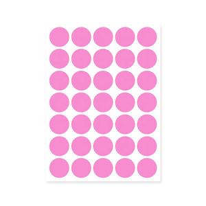 A5 étiquettes en papier adhésives rondes vierges autocollants à points de codage couleur <span class=keywords><strong>repositionnables</strong></span> amovibles pour l'organisation du bureau fournitures scolaires - Product Image 3