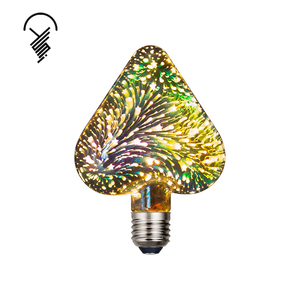 5 Wát E27 B22 cơ sở Chất lượng cao Wedding party trang trí bầu không khí ánh sáng <span class=keywords><strong>3D</strong></span> pháo hoa <span class=keywords><strong>G95</strong></span> <span class=keywords><strong>LED</strong></span> bóng đèn dây tóc ánh sáng - Product Image 2