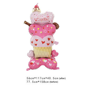 Globo Gigante de Peluche con Forma de Oso de San Valentín para Decoración de Escenas de Propuestas de Matrimonio y Declaraciones de Amor - Product Image 6