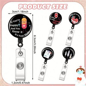 Promotional Custom Personalized Gifts Diy logo Nurse Accessories Badge Reel Wholesale - Product Image 2
