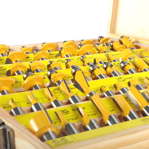 Rct bán buôn 70 cái/bộ 1/4 Shank <span class=keywords><strong>Router</strong></span> <span class=keywords><strong>Bit</strong></span> Set 4 Flutes khía V rãnh chế biến gỗ phay cắt OEM ODM Máy cắt - Product Image 2