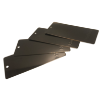 Revêtement en poudre noir brillant résistant aux intempéries pour métal extérieur