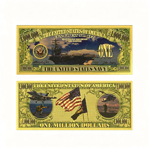 11 Tipos <span class=keywords><strong>de</strong></span> Billetes Conmemorativos <span class=keywords><strong>de</strong></span> la Marina <span class=keywords><strong>de</strong></span> los Estados Unidos con Hoja <span class=keywords><strong>de</strong></span> Oro <span class=keywords><strong>de</strong></span> 24K - Product Image 1