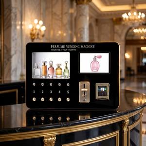 Máquina expendedora de perfumes con sistema de pago con tarjeta de crédito, monedas y efectivo, para muestras de cosméticos y perfumes, con capacidad para 10 botellas en spray. - Product Image 2