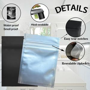 Sachets refermables personnalisés avec fermeture éclair, qualité alimentaire, anti-odeur, en BOPP/VMPET/PE, format 3,5g - Product Image 2