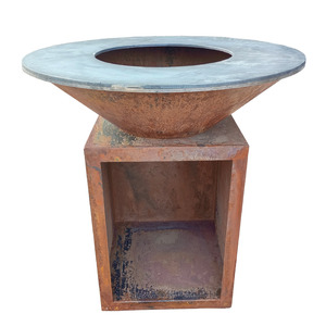 Grand barbecue de jardin extérieur avec dessus de table Barbecues jardin extérieur camping feu de joie - Product Image 1