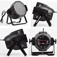 Projecteur LED PAR 54x3W RGB 3-en-1 en gros pour DJ, contrôle DMX 512 pour discothèque, bar, scène, spectacle et événementiel