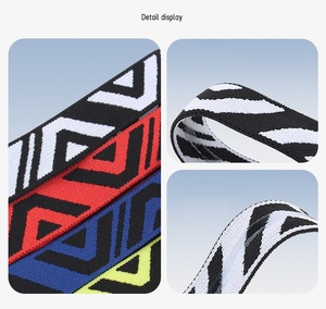 Bandeaux de sport élastiques anti-dérapants pour l'entraînement, le basketball et la course, en silicone, pour cheveux et athlétisme - Product Image 6