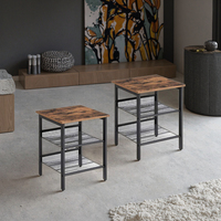 Table de chevet en agate de haute qualité, délicate, en bois, Zhongpin, hautement cotée, décoration d'intérieur moderne, nouvelle arrivée 2026