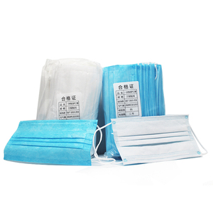 Hỗ Trợ Dịch Kháng Tùy Chỉnh 3ply Không Dệt Dùng Một Lần Mặt Mặt Bụi Mặt Nạ Dùng Một Lần-Mặt-Mặt Nạ - Product Image 1