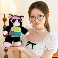 Boneka Kucing Lucu Grosir, Mainan Plush Super Lembut, Boneka Hewan, Perlengkapan Alat Tulis Pelajar & Hadiah Ulang Tahun, Dekorasi Rumah untuk Dijual Kembali