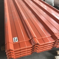 R Panel Small Wave Wellblech Dach bahnen 12 Gauge Kohlenstoffs tahl Farb beschichtete rostfreie Optionen