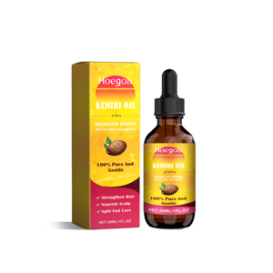 Huile de <span class=keywords><strong>Kemiri</strong></span>, hydrate les cheveux pour améliorer les cheveux crépus et secs et les pointes fourchues, essence lissante et légère - Product Image 1