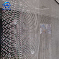 Rideau en maille métallique durable en acier inoxydable argenté et doré pour la décoration intérieure (vente en gros)