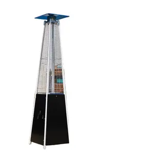 Style Pyramide Flamme Patio Heater YF-PH2 2023 Nouvelle Arrivée Meilleure Qualité Moderne Portable Gaz Jardin OEM Acier Inoxydable 2270mm