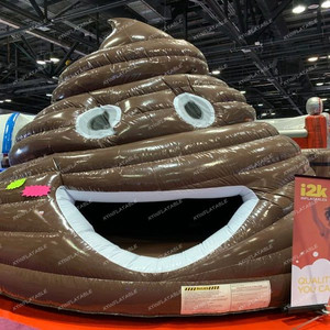 Gran puente stinka de alta calidad, <span class=keywords><strong>casa</strong></span> de rebote de caca fétida inflable a la venta - Product Image 3