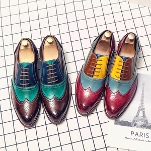Nouvelles Idées de Produits 2025 – <span class=keywords><strong>Chaussures</strong></span> Habillées en Cuir Véritable pour Hommes, Style Italien, à Lacets, Mocassins de Bureau Oxford Plats pour le Printemps - Product Image 2