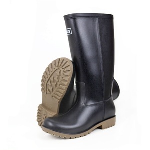 Botas de Lluvia de Alta Gama para Hombre Warrior 8128, Botas de Trabajo de PVC Impermeables y Antideslizantes para la Industria de la Construcción - Product Image 1