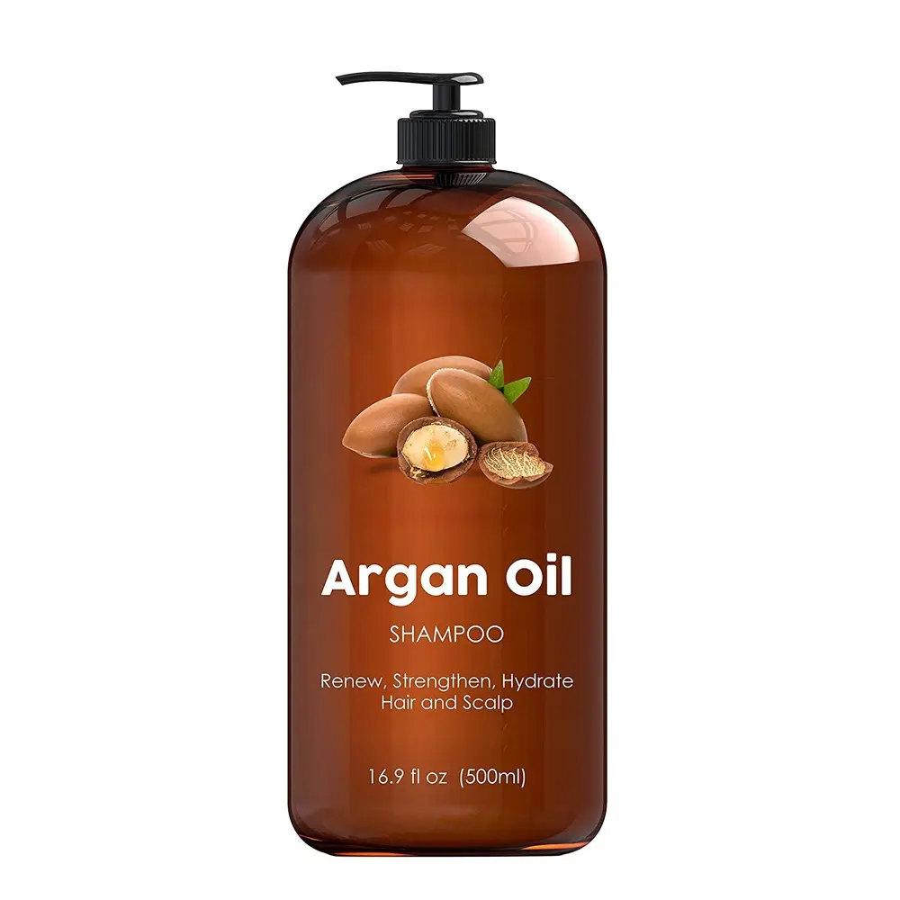 Марокканское аргановое масло увлажняющий Восстанавливающий волосы натуральный органический шампунь