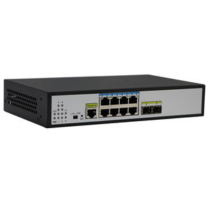 Commutateurs d'agrégation de fibres L2 gérés de haute qualité à prix réduit, 8 ports 1000M + 2 ports SFP 1000M, transcepteur fibre optique - Product Image 2