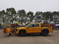 Fixation de balai à neige pour camionnette à système de dégagement rapide avec composants de base Engrenage moteur à roulement moteur