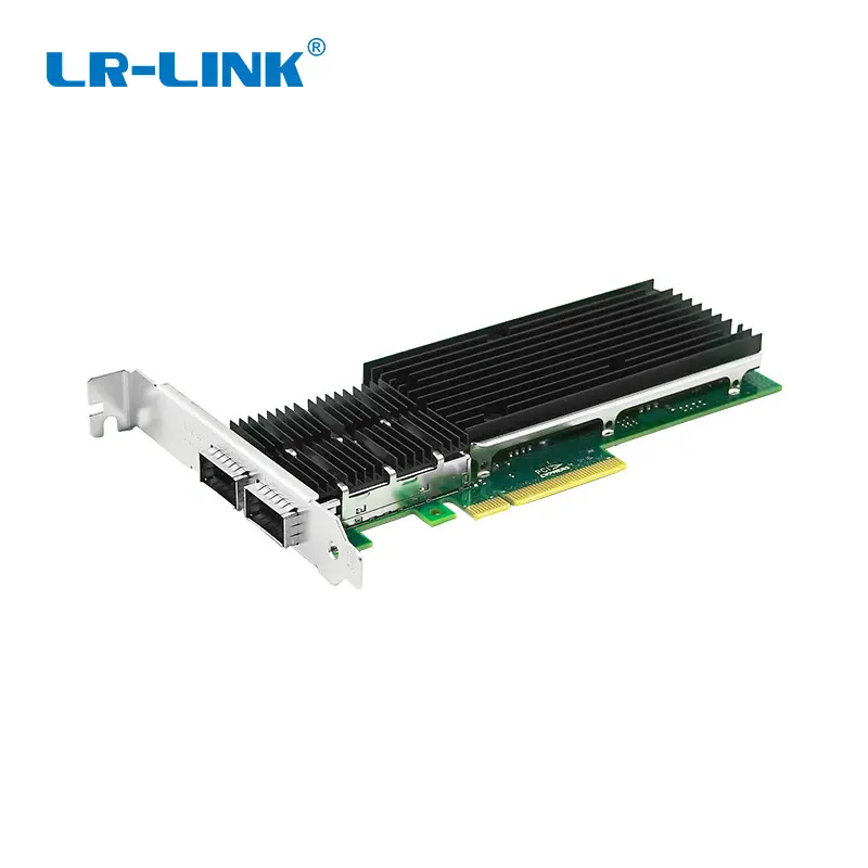 PCI Express 3.0x8 QSFP + 2 Port quang Ethernet 40G Nic Lan Thẻ Intel xl710 Chipset