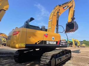 Excavatrices sur chenilles d'occasion certifiées CE avec godet, marque chinoise SANY SY485, pour la construction et l'exploitation minière, à vendre - Product Image 2