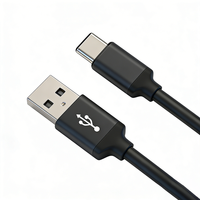 Expédition rapide, câble USB C de 1 m avec blindage tressé, gaine en PVC, charge rapide 3A 60W pour une utilisation multifonctionnelle et pour ordinateur, téléphone portable