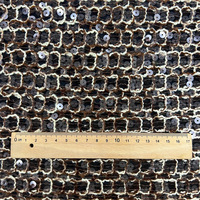 Nouveau automne et hiver corde broderie perle dentelle broderie exclusive paillettes tissu pour femmes Performance vêtements