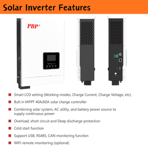 Residential 5.5KW Solar System With 5KWH Battery Storage Complete Set FIV18-5548ECO High-Efficiency MPPT <b>Maximizes</b> Ener - Product Image 5