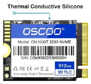 OSCOO SSD <span class=keywords><strong>2230</strong></span> <span class=keywords><strong>M2</strong></span> <span class=keywords><strong>NVME</strong></span> <span class=keywords><strong>PCIE</strong></span> 4,0 Discos duros 2TB 512GB 1TB SSD Accesorios de computadora - Product Image 5