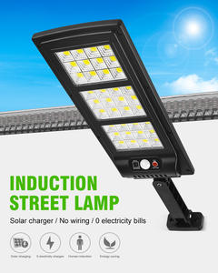 IP65 Kablosuz Dış Mekan LED Güneş Enerjili Sokak Lambası Uzaktan Kumandalı 3 Modlu Hareket Sensörü Bahçe Avlu Veranda Yol İçin - Product Image 2