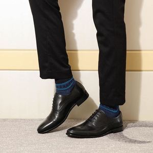 Zapatos Oxford de cuero genuino hechos a mano con cordones, teñidos a mano, con un hermoso diseño para bodas, fiestas, oficina y moda. - Product Image 4