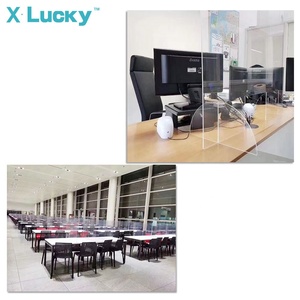 Acrilico Perspex Stand Con Hard Ware Parete <span class=keywords><strong>Per</strong></span> Il Ristorante Da Pollici Trasparente In <span class=keywords><strong>Plexiglass</strong></span> di Protezione Professionale Starnuto Guardia - Product Image 2