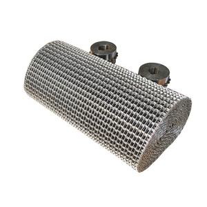 Paslanmaz çelik 304 Metal u-şekilli konveyör bant büyük duvar örgü oluklu bölme örgü karbon çelik petek konveyör bant - Product Image 5