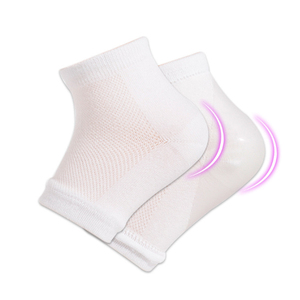 Peau sèche <span class=keywords><strong>et</strong></span> craquelée du pied Peau ouverte Bout confortable Jour Nuit Soins Gel <span class=keywords><strong>Spa</strong></span> Chaussettes à talon - Product Image 3