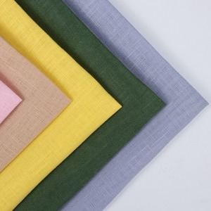 Tissu <span class=keywords><strong>de</strong></span> rideau 100 % <span class=keywords><strong>lin</strong></span> pur naturel français, léger, teint en fil, uni, pour chemises, pantalons, textiles <span class=keywords><strong>de</strong></span> maison, jupes - Product Image 4