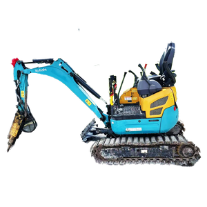 Mini-excavatrice Kubota U15 d'occasion haute performance, certifiée CE, 1,5 tonne, durable, sur chenilles, moteur et engrenages robustes, faible consommation de carburant - Product Image 5