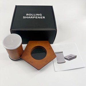 Năm Mặt Kim Cương cán dao mài thiết lập biểu tượng tùy chỉnh nhà bếp sử dụng thép Con lăn dao mài - Product Image 1