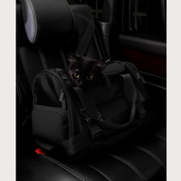 Sac de transport de luxe pour animaux de compagnie (chiens et chats) – Oxford, portable, respirant, idéal pour les voyages en extérieur – Approuvé par les compagnies aériennes et garantie embarquement