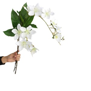 Fleurs artificielles en soie de jasmin pleureur, décorations murales réalistes pour mariages et décoration intérieure - Product Image 5