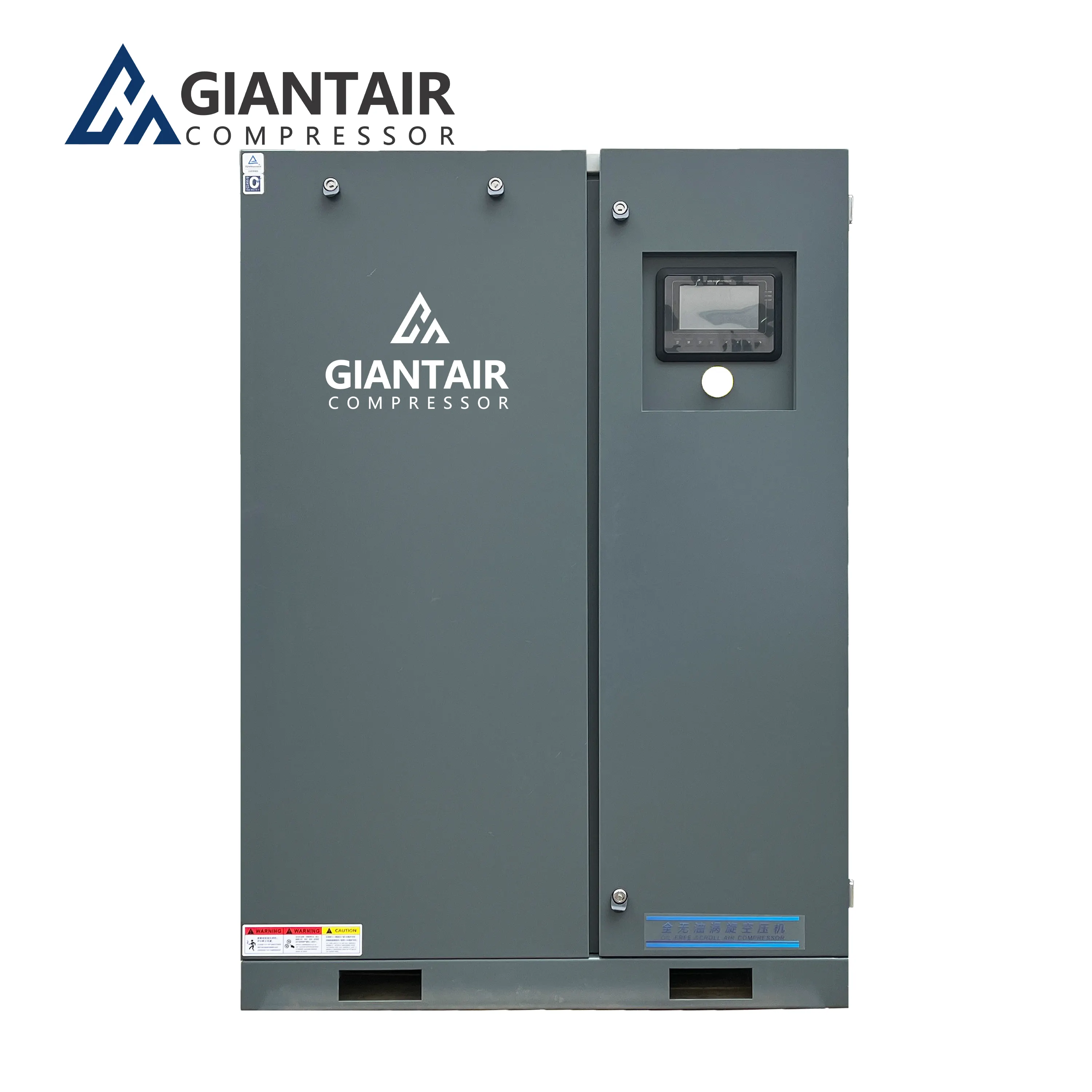 Giantair 2.2kw 0.24m 3/Min Riemaandrijving Olievrije Compressor Scroll Type Luchtcompressor Voor Voedselverwerking