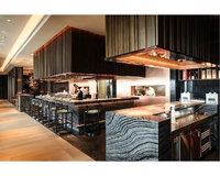 Projet d'hôtel Raffles à Shenzhen, conception professionnelle, équipement de cuisine commercial en acier inoxydable Chefwin, fourniture sur mesure