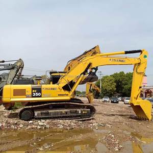 Excavadora Komatsu PC350 de Japón, Excavadora Hidráulica de Cadenas Komatsu PC 350 Usada, Excavadora Usada en Stock - Product Image 2