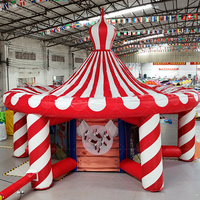 Jeu de sport gonflable 4-en-1 pour les grands événements, les foires et les expositions Château gonflable