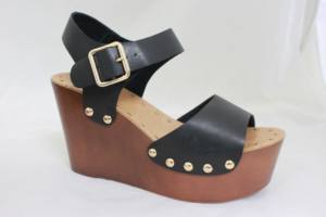 Ultimi Modelli di Sandali <span class=keywords><strong>con</strong></span> Zeppa e <span class=keywords><strong>Borchie</strong></span> per <span class=keywords><strong>Donna</strong></span>, <span class=keywords><strong>Scarpe</strong></span> <span class=keywords><strong>con</strong></span> Tacco Chunky e Piattaforma Impermeabile - Product Image 3