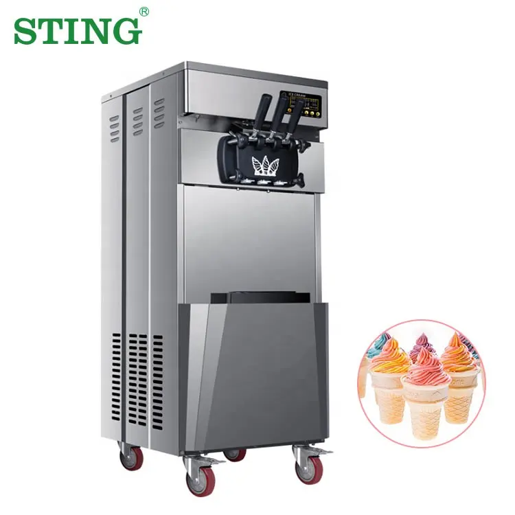 Machine à glace pour la fabrication de desserts, service professionnel, w