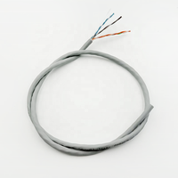 Cable de Datos Antiestático Multiusos con Cubierta Exterior Antienredos, Cable de Red Cat5e para Cableado de Audio y Video en KTV